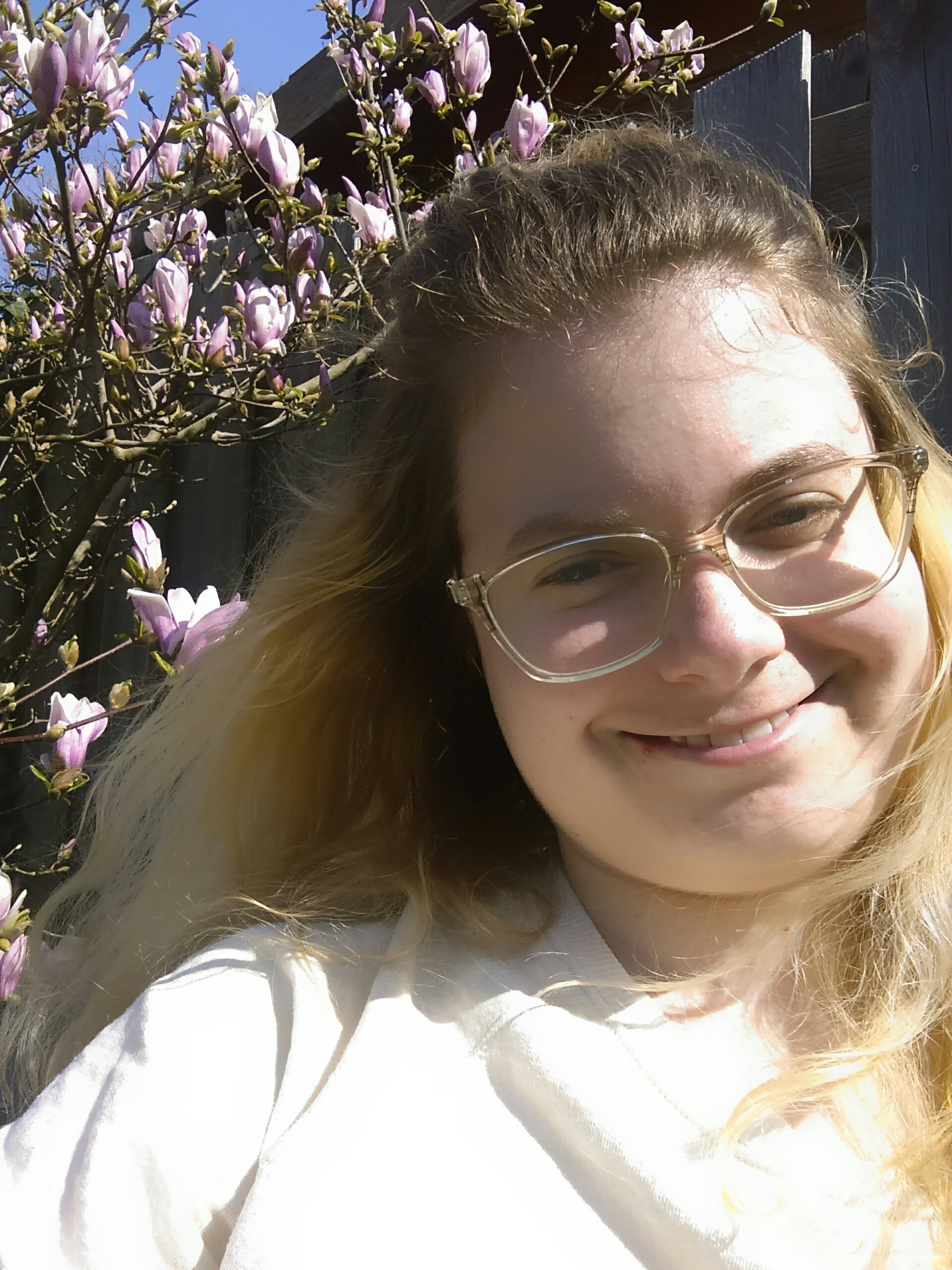 In de zon