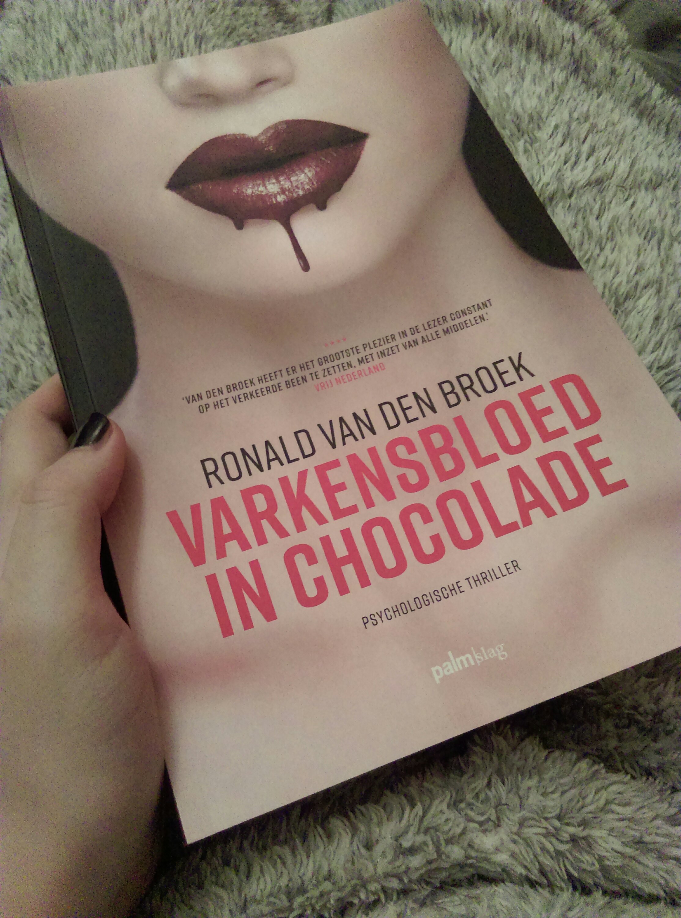 Varkensbloed in chocolade