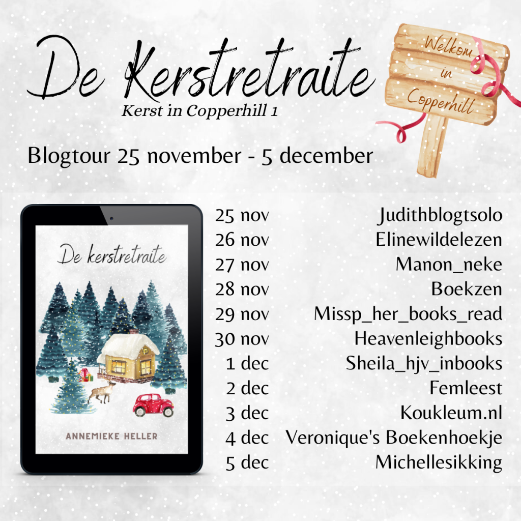 Blogtour De kerstretraite Annemieke Heller 