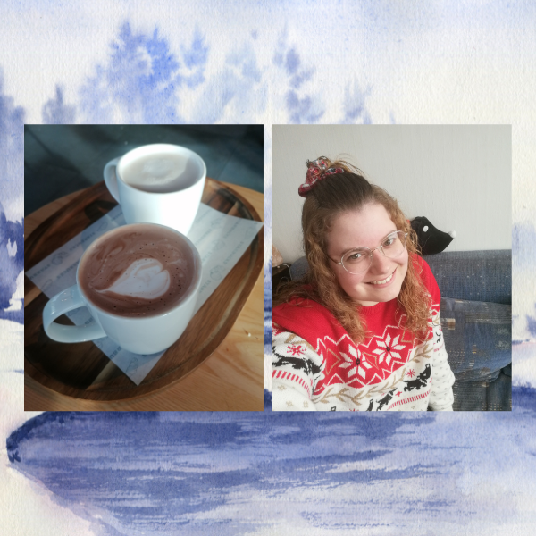 Kerst! Chocomelk en Chai latte bij Starbucks en selfie met Takkie