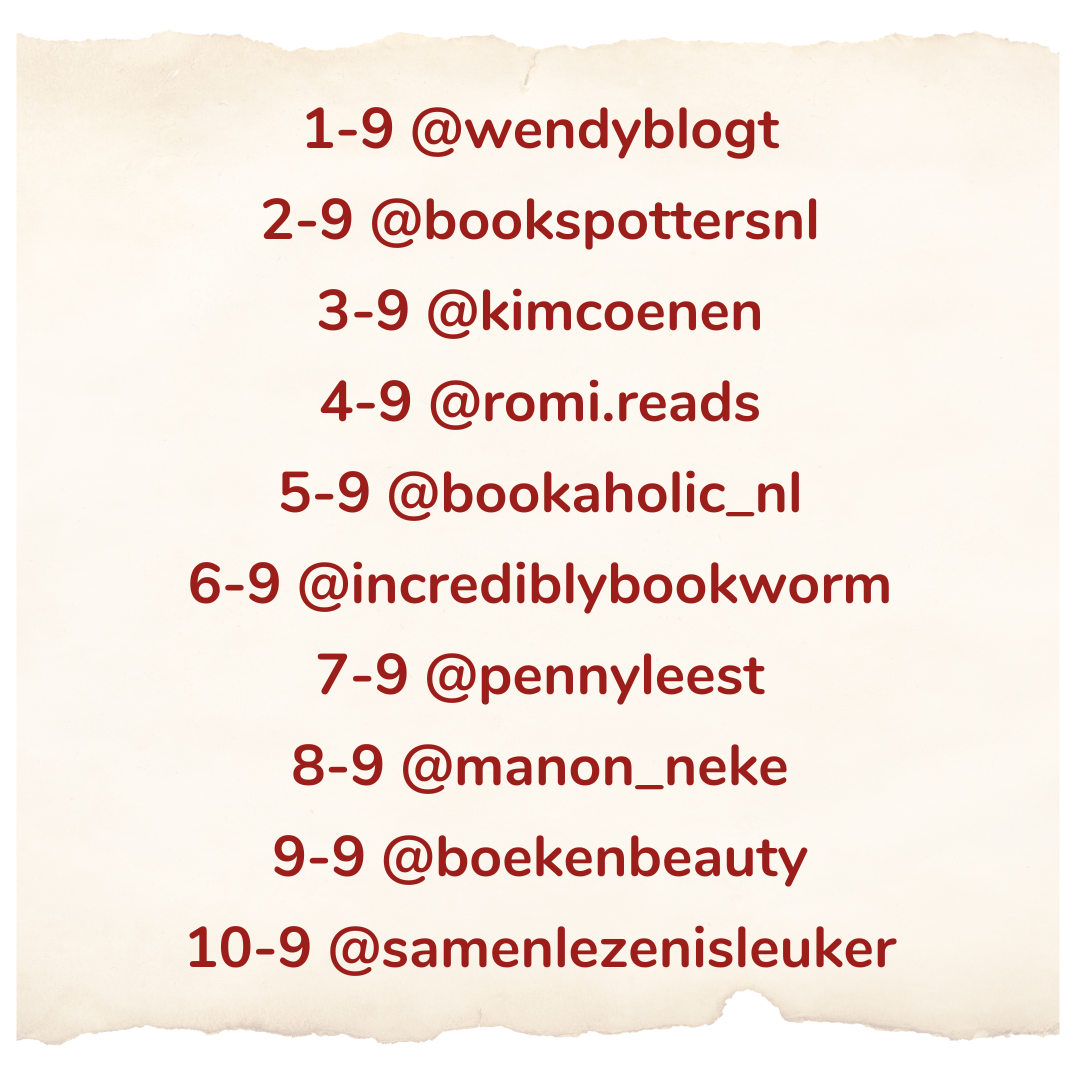 Blogtour De Lijst 