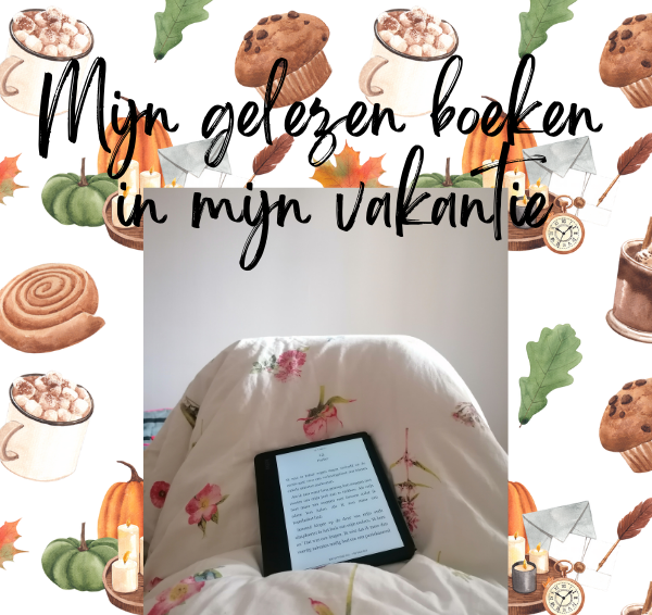 Mijn gelezen boeken in mijn vakantie