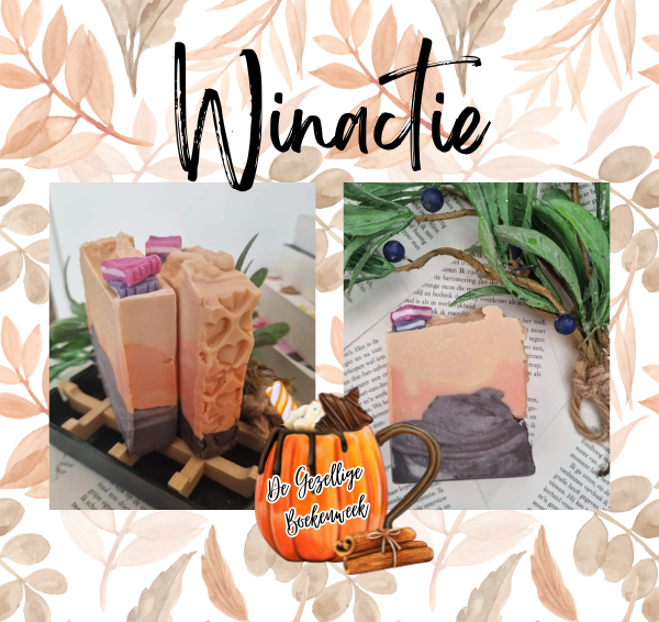 Winactie: Maak 1x kans op de Boekenhoekjezeep (Cozy book corner) van Soap Storie!